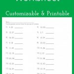 Greatest Common Factor Worksheet   Customizable And Printable | Math   Free Printable Greatest Common Factor Worksheets