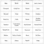 Halloween Pictionary Word List | Halloween | Halloween Games   Free Printable Christmas Pictionary Words