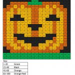 Halloween Pumpkin  Holiday Multiplication | Coloring Squared | Third   Free Printable Math Mystery Picture Worksheets