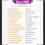 Halloween Trivia Print | Halloween | Halloween Facts, Halloween   Halloween Trivia Questions And Answers Free Printable
