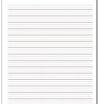 Handwriting Paper   Free Printable Handwriting Paper For First Grade
