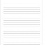 Handwriting Paper   Free Printable Lined Paper