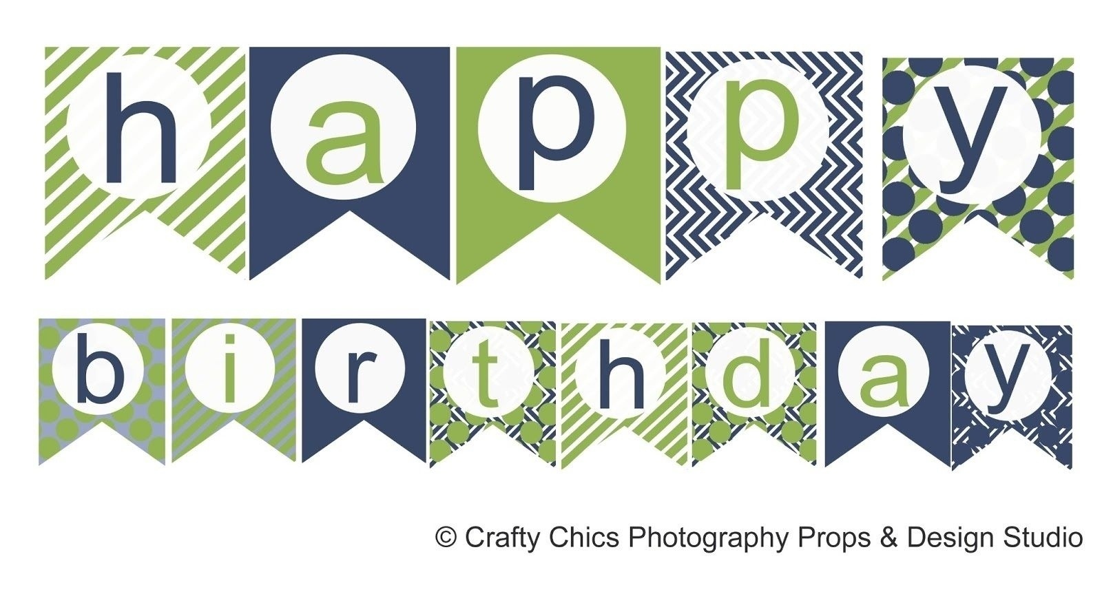 Happy Birthday Banner Template Printable | World Of Label - Free Printable Happy Birthday Banner Templates