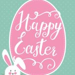 Happy Easter Bunny Printable | Holidays   Easter | Happy Easter   Free Printable Easter Images