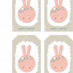 Happy Easter Free Printable Bunny Tags | Cute Printables | Easter   Free Printable Easter Tags