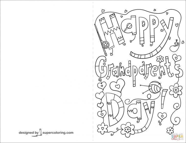 Grandparents Day Cards Printable Free
