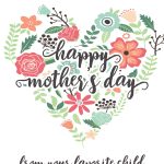 Happy Mothers Day Messages Free Printable Mothers Day Cards   Make Mother Day Card Online Free Printable
