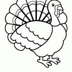 Happy Thanksgiving Turkey Coloring Page | Happy Thanksgiving Turkey   Free Printable Turkey Coloring Pages