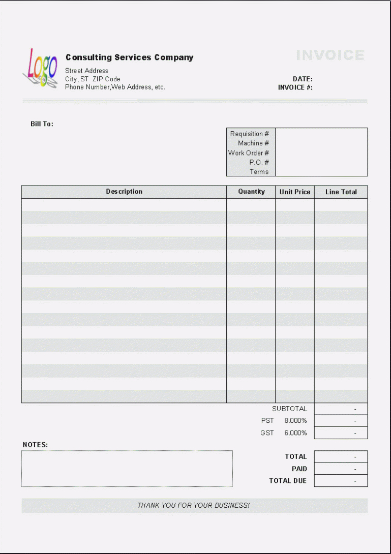 Here&amp;#039;s What People Are | Realty Executives Mi : Invoice And Resume - Free Printable Work Invoices