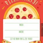 Hostess Helpers: Free Pizza Party Printables | For My Baby Jayden   Free Printable Italian Dinner Invitations