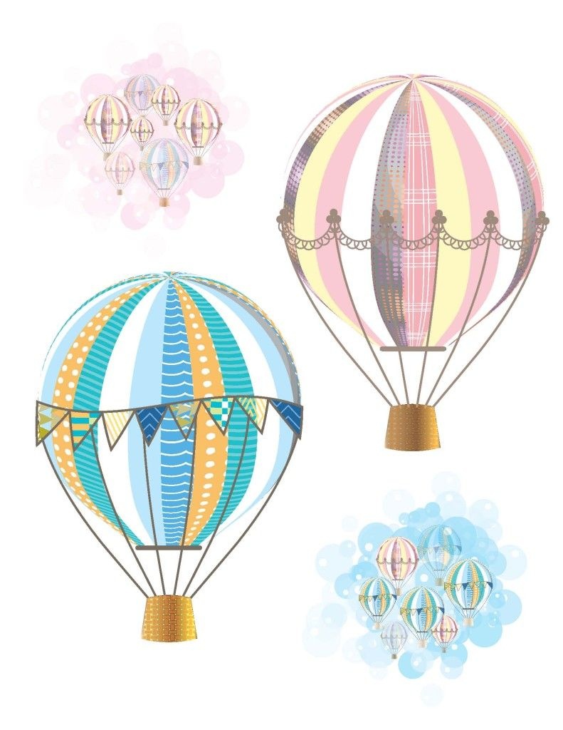 Hot Air Balloon Party Free Printables | Baby | Baby Shower Balloons - Free Printable Pictures Of Balloons