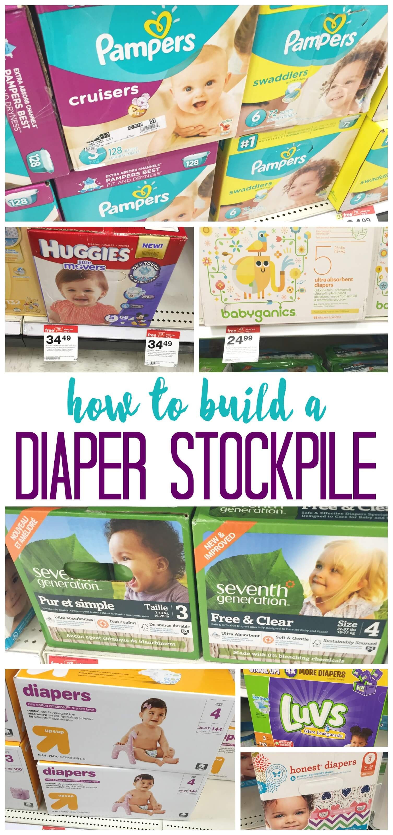 parents parenting money saving save build diaper stockpile