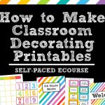 How To Make Teaching Printables And Classroom Decorating Kits To   Free Printable Classroom Tray Labels
