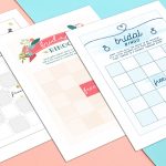 How To Play Bridal Shower Bingo (With Printables) | Shutterfly   Free Printable Bridal Shower Bingo