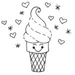 Ice Cream Coloring. Ice Cream Coloring Pages 4 Ice Cream Coloring – Ice Cream Color Pages Printable Free