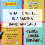 Ideas On What To Write In A Raksha Bandhan Card | Rakhi | Raksha   Free Online Printable Rakhi Cards