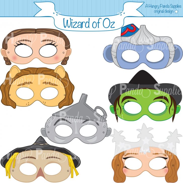 Free Printable Wizard Of Oz Masks