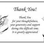 Image Result For Funeral Thank You Card Ideas | Mom | Funeral Thank   Thank You Sympathy Cards Free Printable