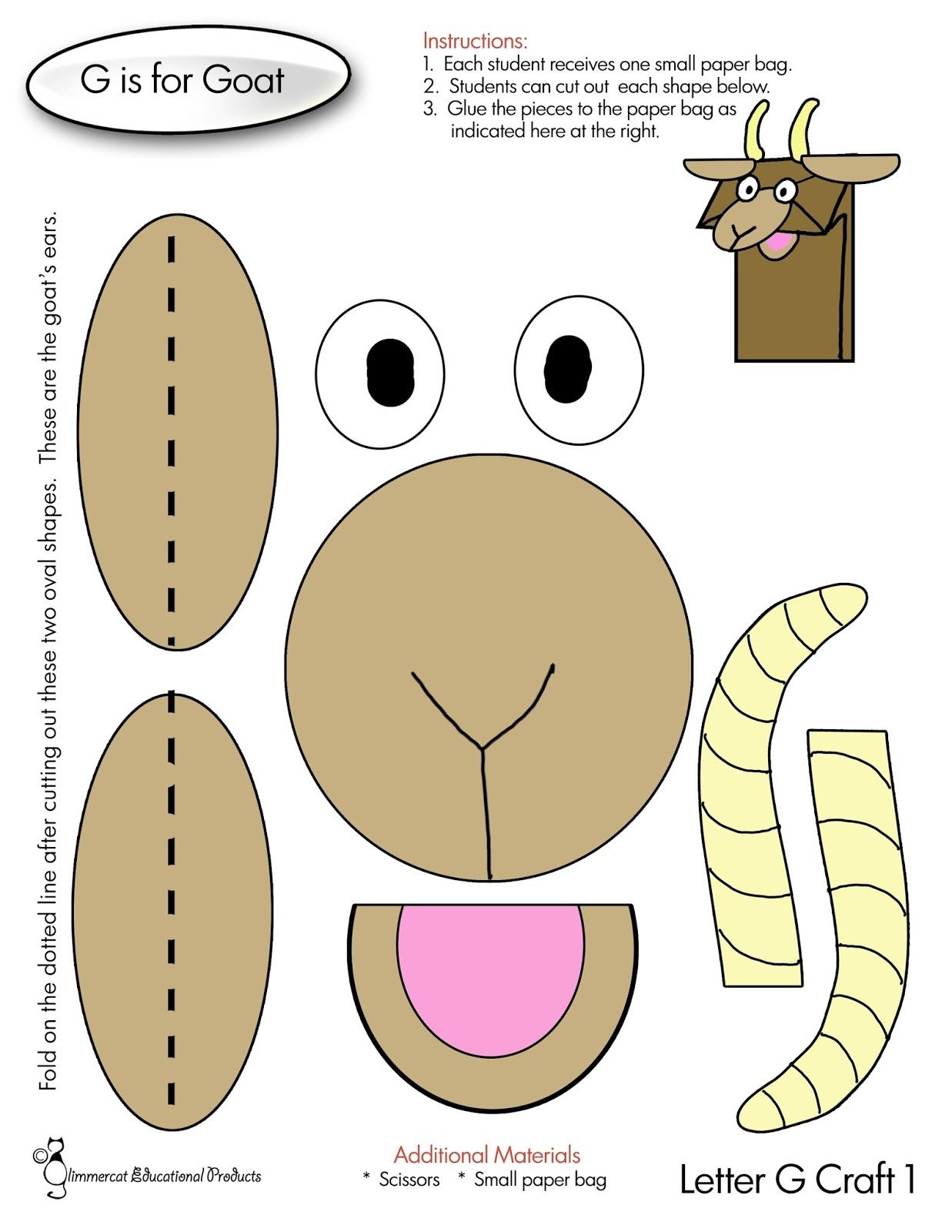 Three Billy Goats Gruff Finger Puppets Printables Printable Word Searches