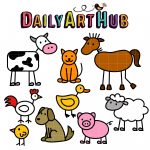 Images Farm Animals Clipart | Free Download Best Images Farm Animals   Free Printable Farm Animal Clipart