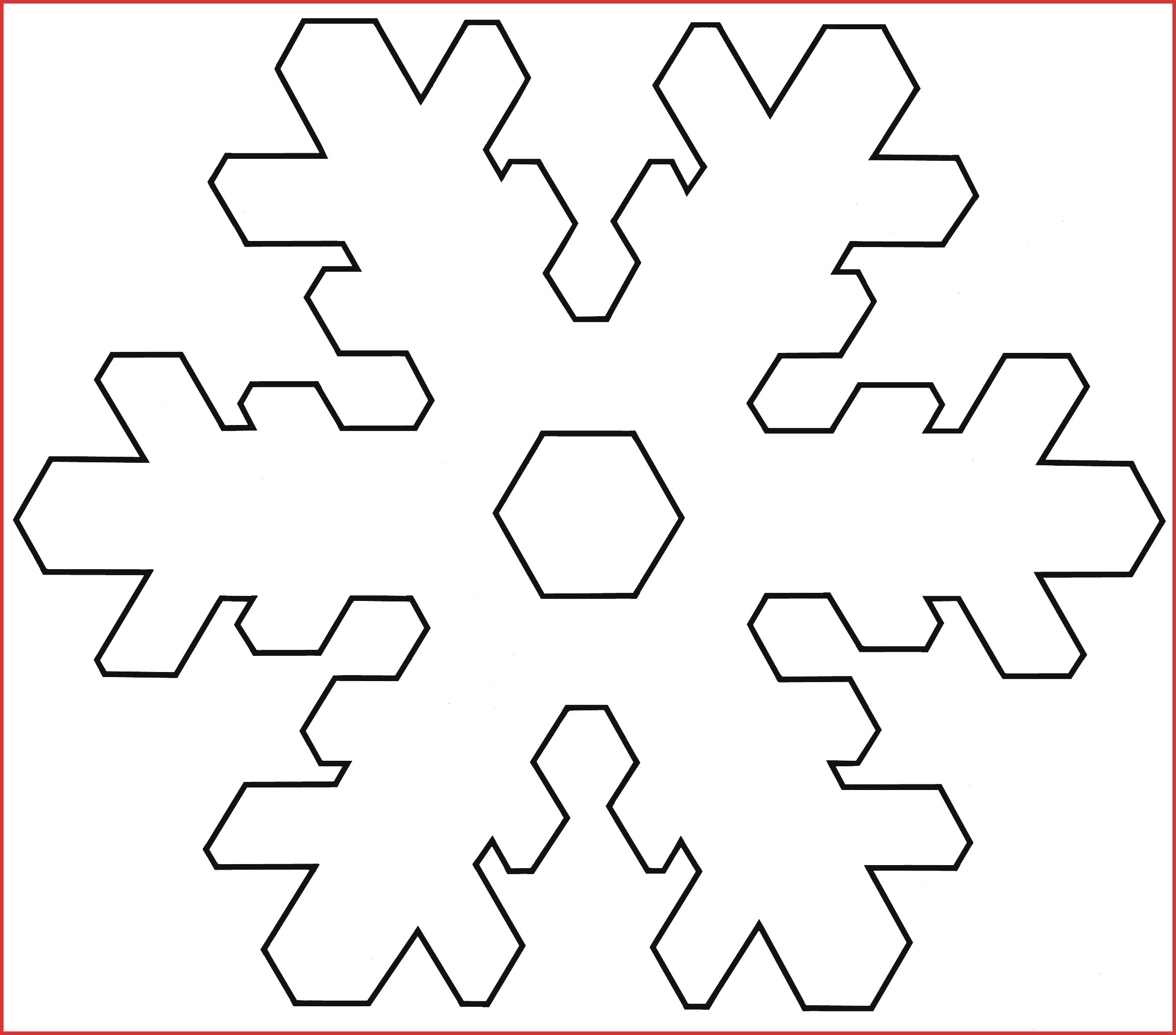 Free Snowflake Printables Pdf