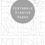 Inspiredzentangle: Patterns And Starter Pages · Craftwhack   Free Printable Zentangle Templates