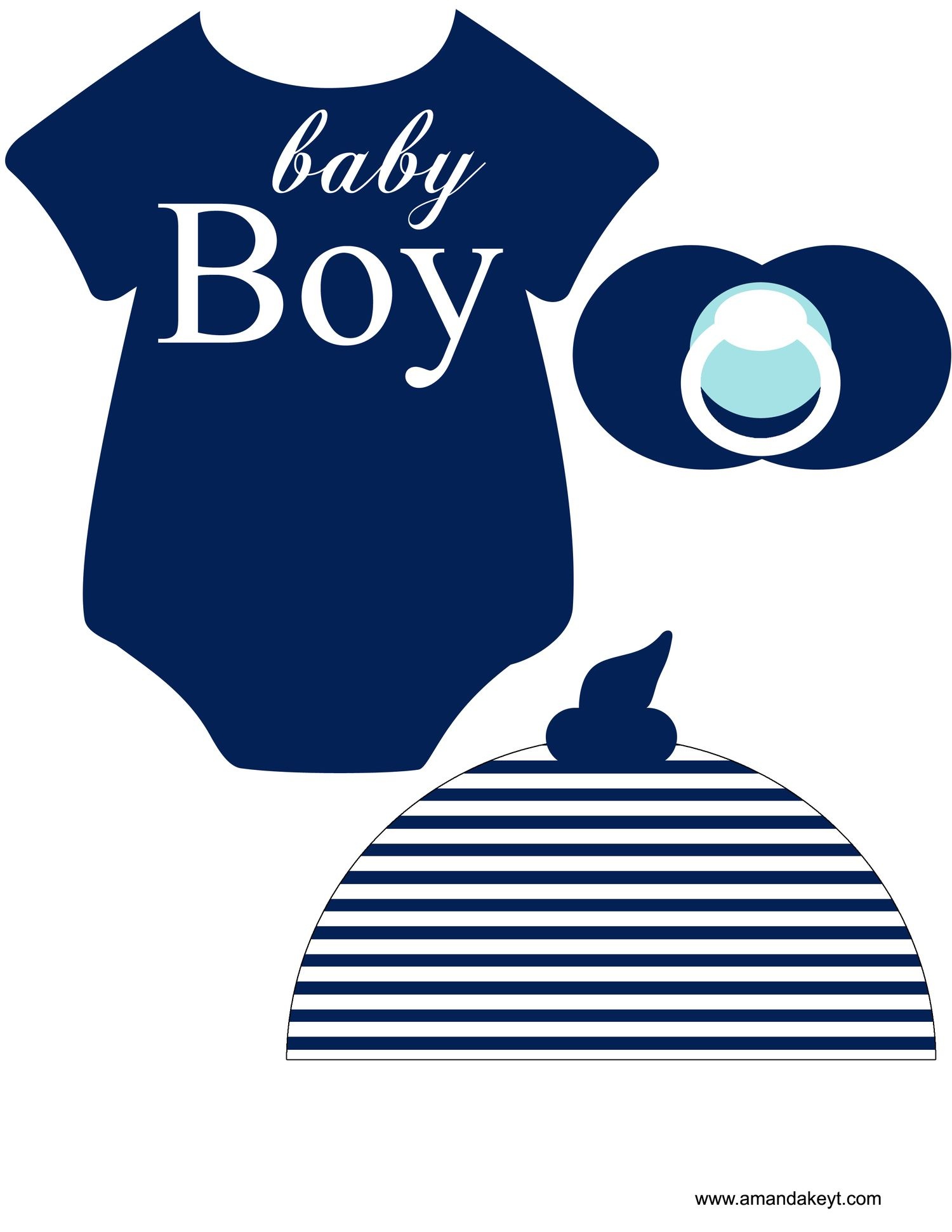 Instant Download Baby Nautical Navy Printable Photo Booth Prop Set - Free Printable Boy Baby Shower Photo Booth Props