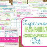 Instant Download Mom Planners  Home Organization Printables 30   Free Printable Home Organization Worksheets