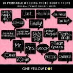 Instant Download   Wedding Photo Booth Props Printable   Pdf   Free Printable Wedding Photo Booth Props