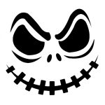 Jack Skellington Pumpkin | Kiddie Crafts | Halloween Pumpkin   Pumpkin Cutouts Printable Free