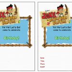 Jake And The Never Land Pirates Birthday Invitations | Birthday   Free Printable Jake And The Neverland Pirates Cupcake Toppers