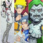Japanese Anime And Comics Bookmarks | Free Printable Papercraft   Anime Bookmarks Printable For Free