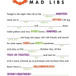 Kids Mad Libs Printable Free   Google Search | Classroom Party   Free Printable Mad Libs For Middle School Students