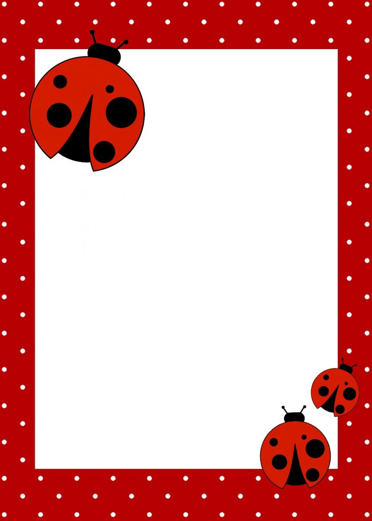 Free Printable Ladybug Baby Shower Invitations Templates