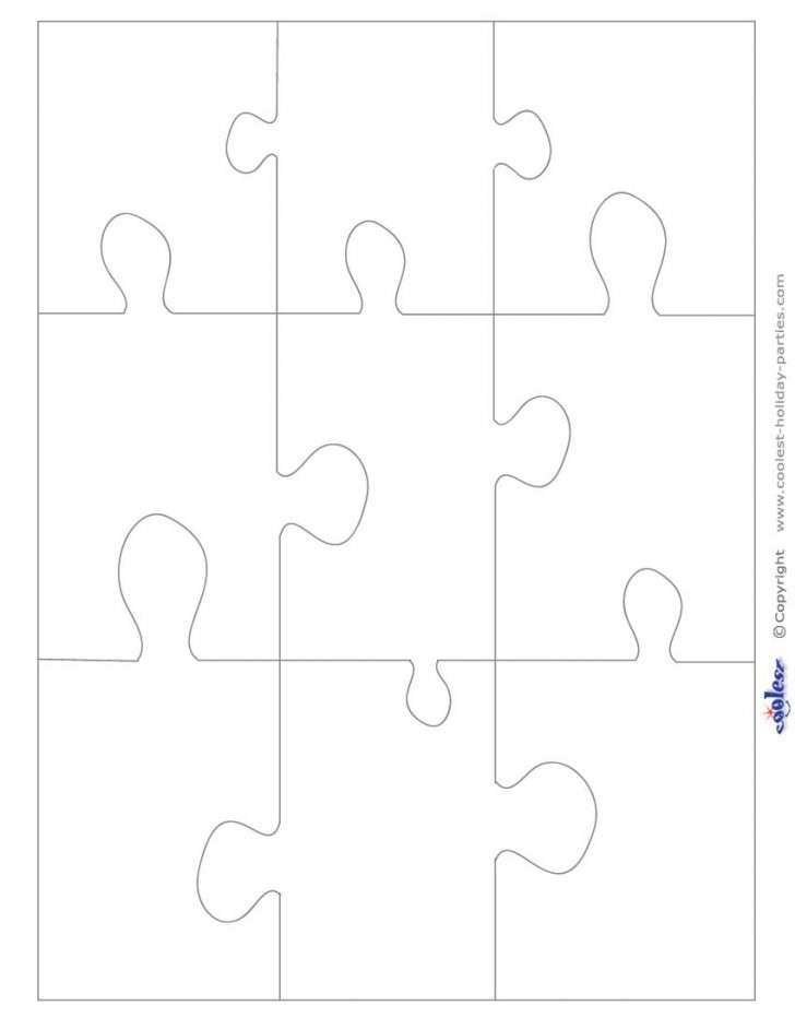 Free Printable Blank Puzzle Pieces