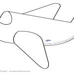 Large Printable Airplane Decoration   Coolest Free Printables   Free Printable Airplane Template
