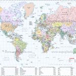 Large World Map Image   Free Printable Custom Maps