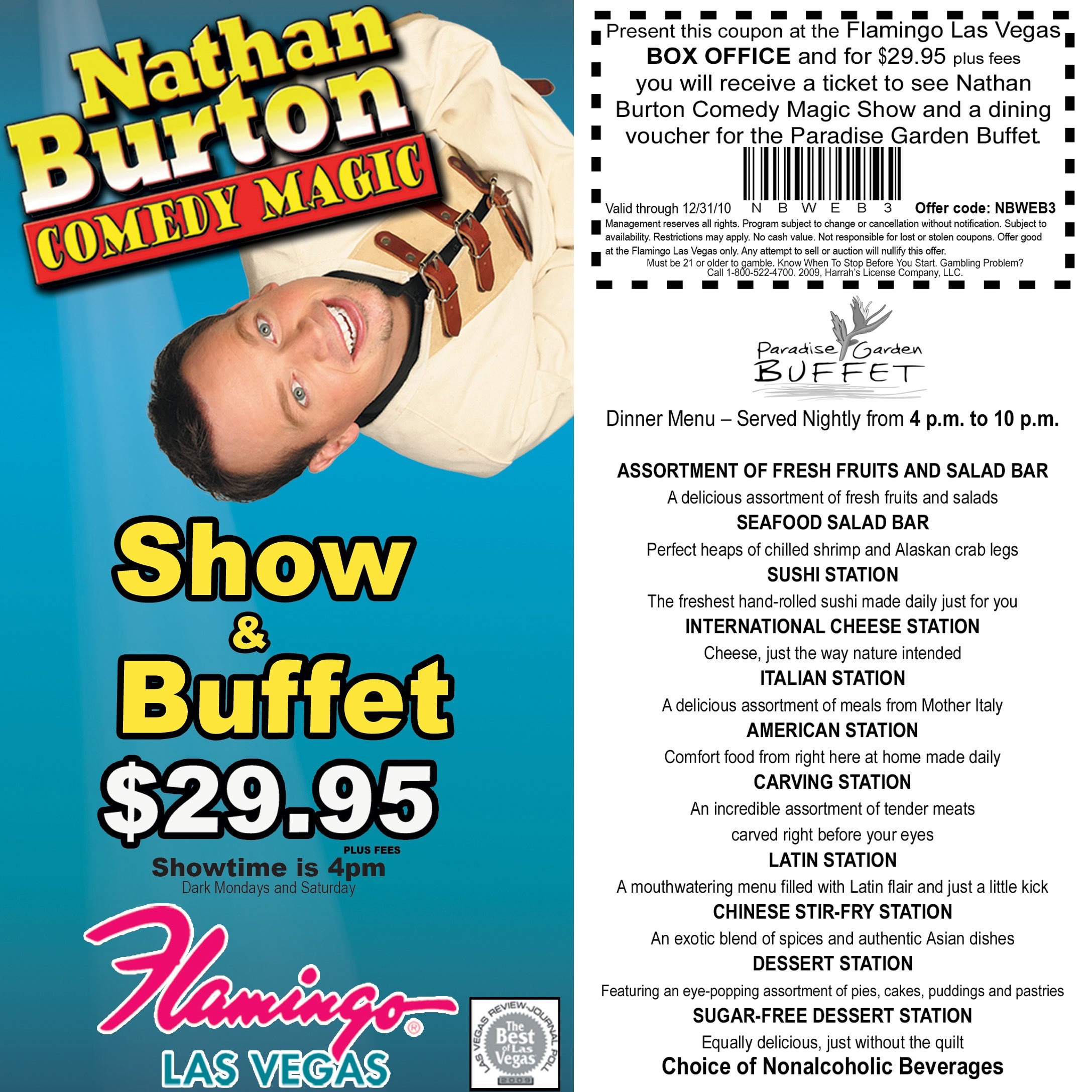 viejas casino buffet coupon