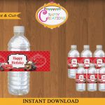 Learn All About Cars Water | Label Maker Ideas Information   Free Printable Disney Cars Water Bottle Labels