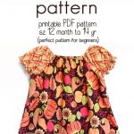 Learn How To Sew A Peasant Dress With This Free Peasant Dress   Free Printable Sewing Patterns For Kids