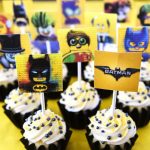 Lego Batman Cupcakes With Free Printable Toppers   Free Printable Lego Batman