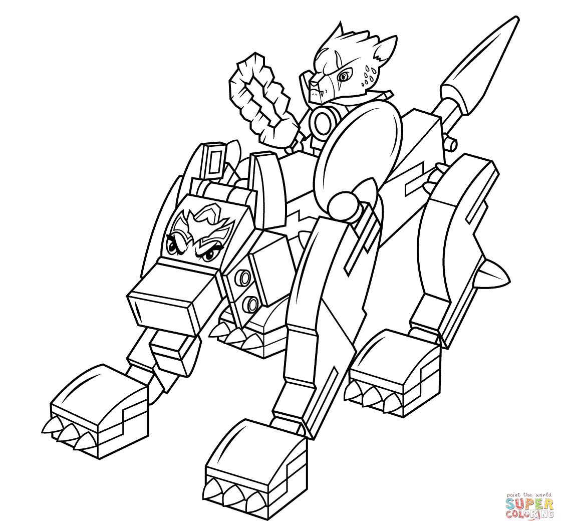 Lego Chima Wolf Coloring Page | Free Printable Coloring Pages - Free Printable Lego Chima Coloring Pages