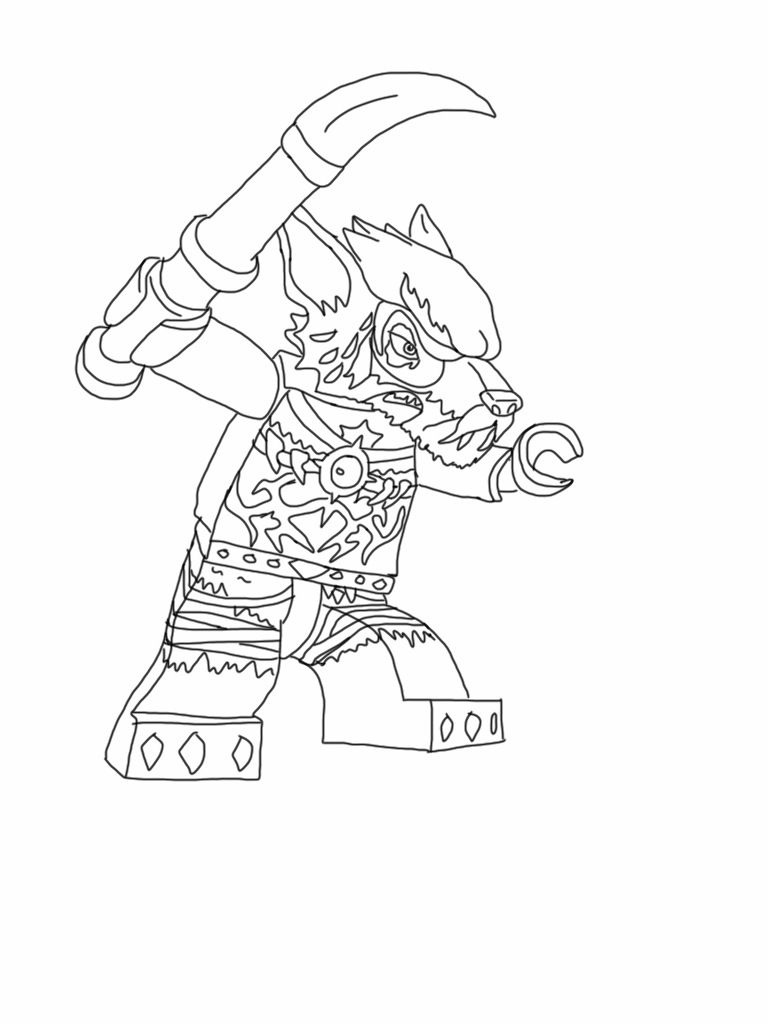 Lego Chima Wolf (My Son Would Probably Know Which One But I Don&amp;#039;t - Free Printable Lego Chima Coloring Pages