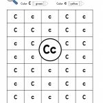 Letter C: Letter Detective Uppercase & Lowercase Visual   Free Printable Lower Case Letters