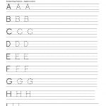 Letter Practicing   Kaza.psstech.co   Free Printable Handwriting Worksheets