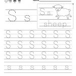 Letter S Practice Sheet   Demir.iso Consulting.co   Free Printable Handwriting Sheets For Kindergarten