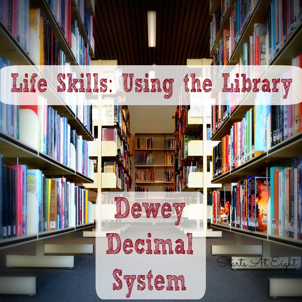 Life Skills: Using The Library - Dewey Decimal System - Startsateight - Free Printable Library Skills Worksheets