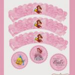 Little Mermaid Free Printable Wrappers And Toppers.   Oh My Fiesta   Free Printable Mermaid Cupcake Toppers