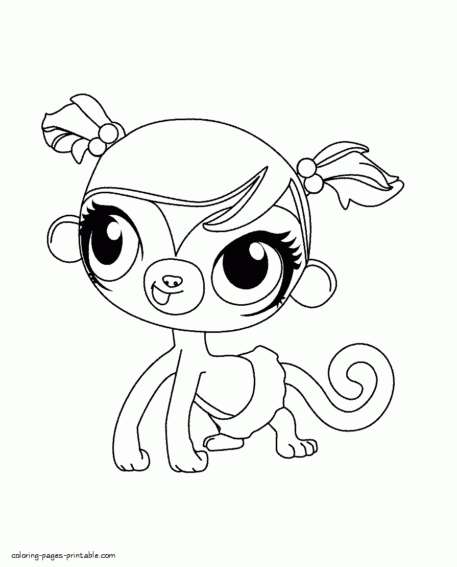 Littlest Pet Shop Coloring Pages For Free | Printables | Coloring - Littlest Pet Shop Free Printable Coloring Pages