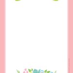 Lovely Free Printable Stationery Paper For Spring   Ayelet Keshet   Free Printable Stationery
